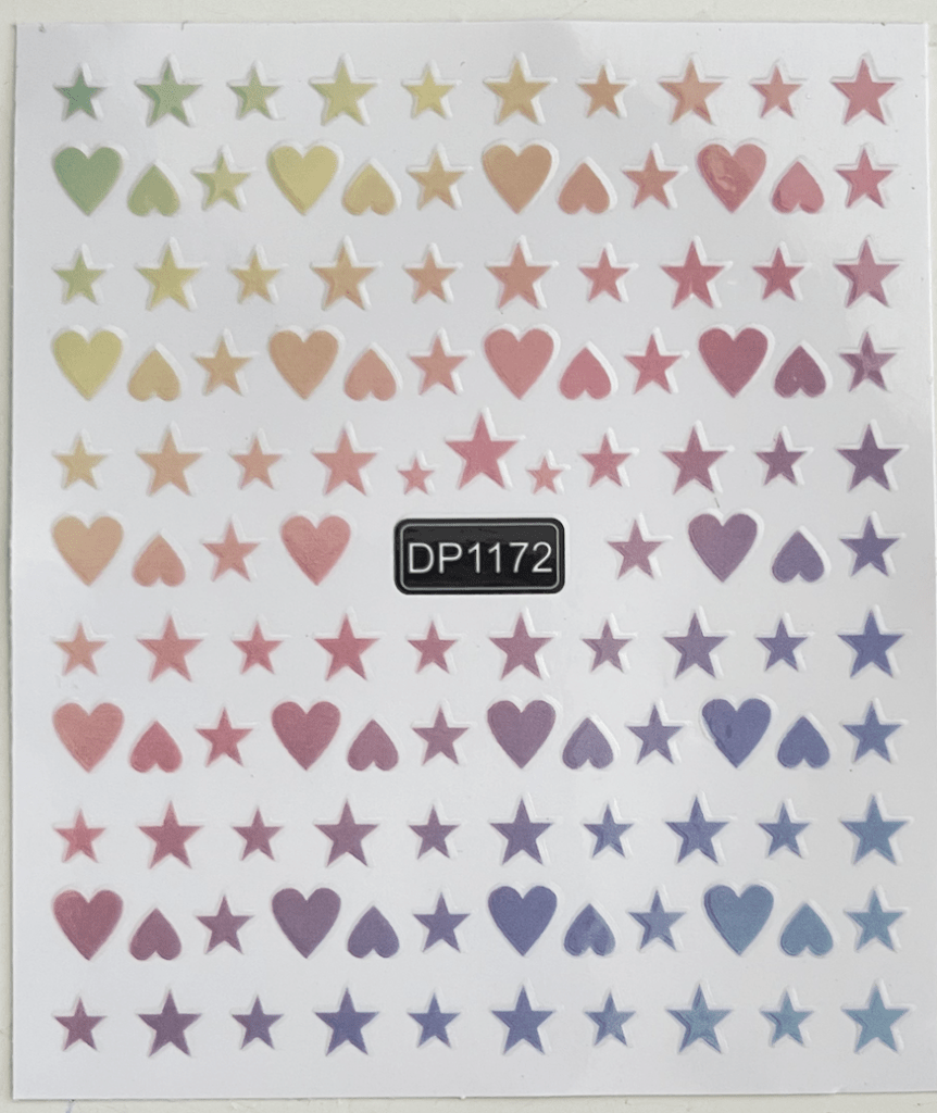 Pasties - Hearts & Stars # 1172 Main image