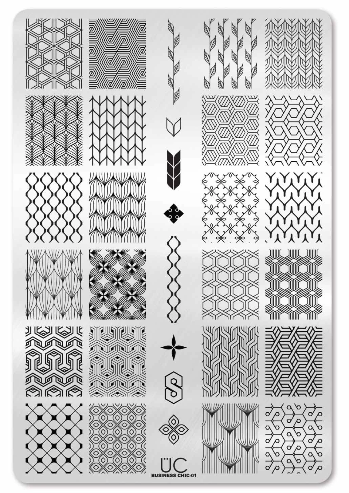 Business Chic - Uber Chic Stamping Plate Main image