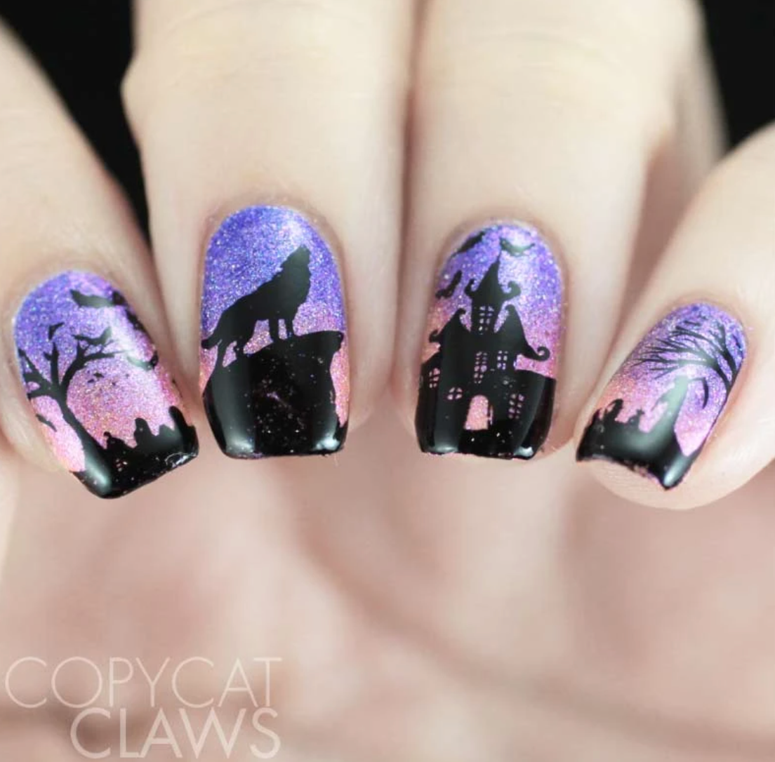 Halloween 5 - Uber Chic Stamping Plate