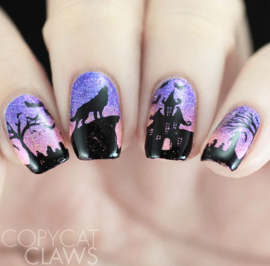 Halloween 5 - Uber Chic Stamping Plate Secondary image