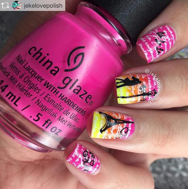 Paris in Love - Uber Chic Mini Stamping Plate