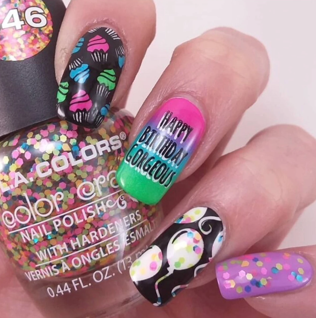 Party Time - Uber Chic Stamping Plate Secondary image