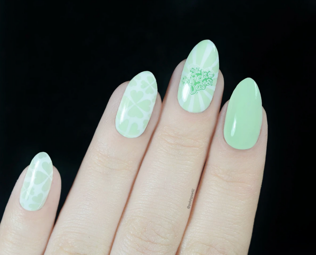 St Patrick's Day 1 - Uber Chic Mini Stamping Plate