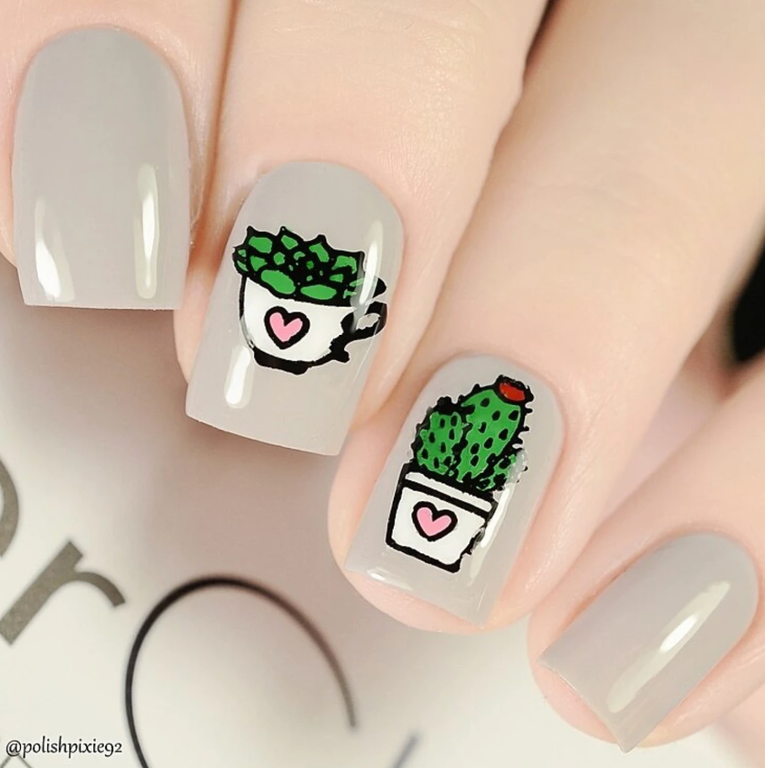 Succulents - Uber Chic Mini Stamping Plate