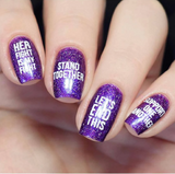 Stand Together - Uber Chic Stamping Plate