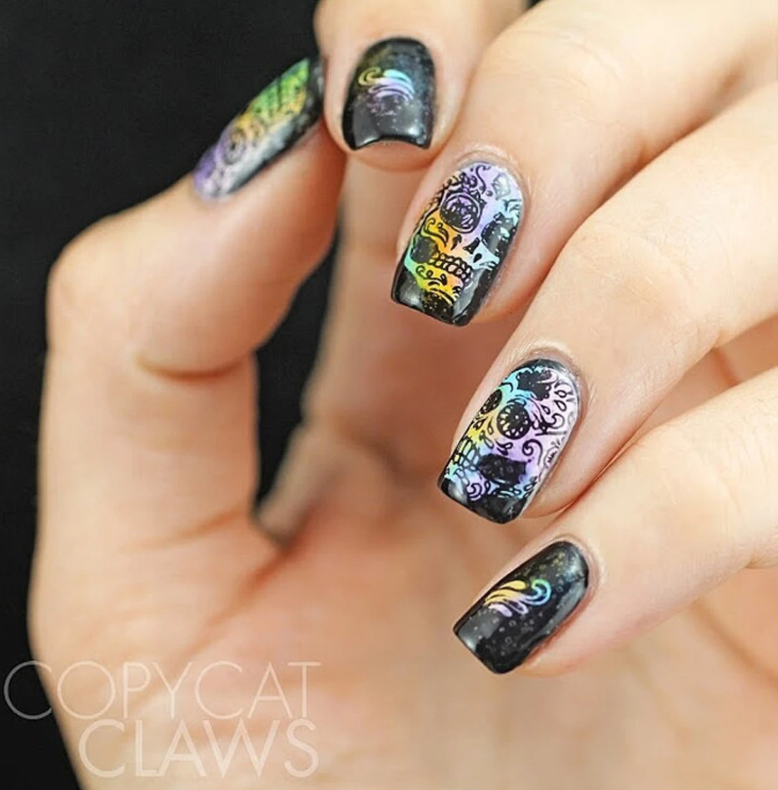 Sugar Skulls - Uber Chic Stamping Plate