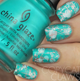Texture-licious 1 - Uber Chic Mini Stamping Plate