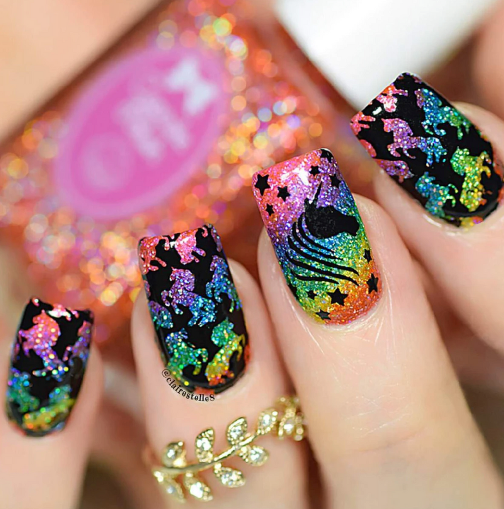 Unicorn Love - Uber Chic Stamping Plate