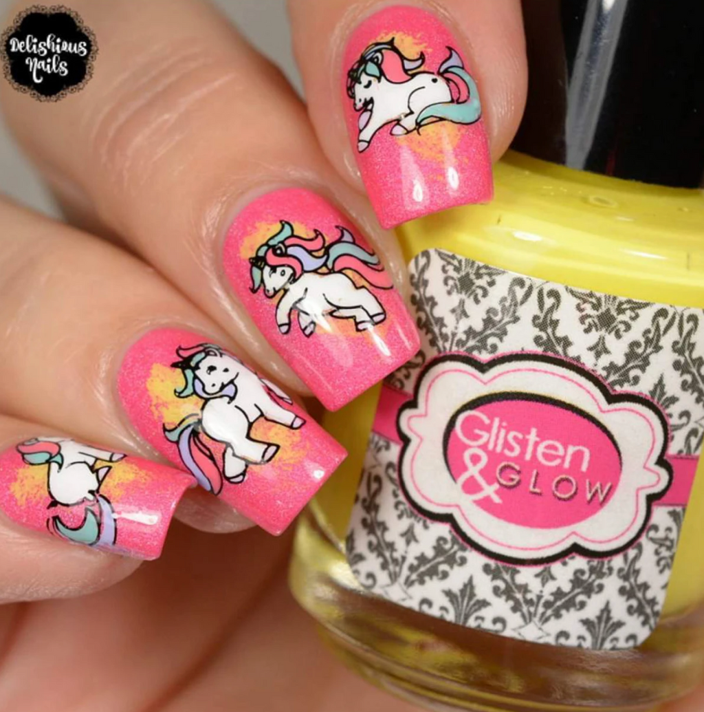 Unicorn Love - Uber Chic Stamping Plate