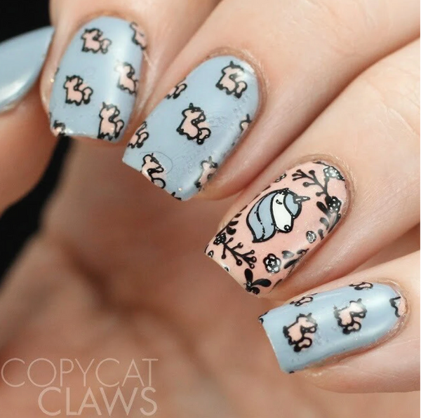 Unicorn Love - Uber Chic Stamping Plate