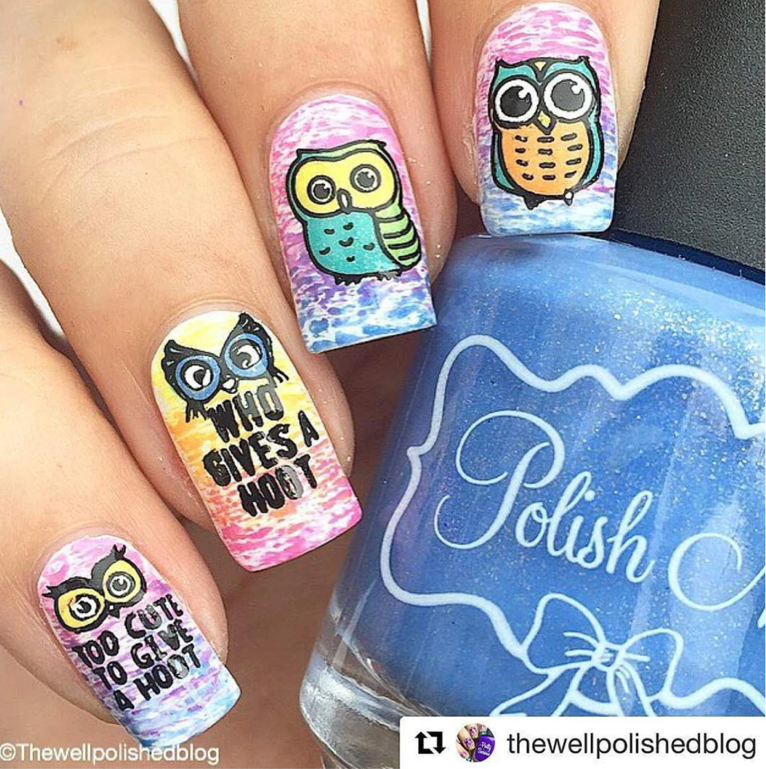 Who Gives a Hoot - Uber Chic Mini Stamping Plate Secondary image