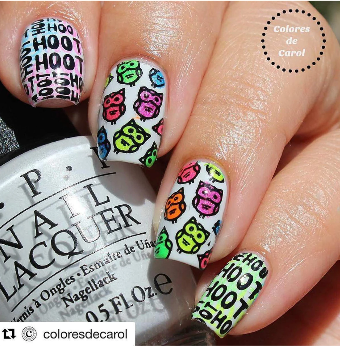 Who Gives a Hoot - Uber Chic Mini Stamping Plate