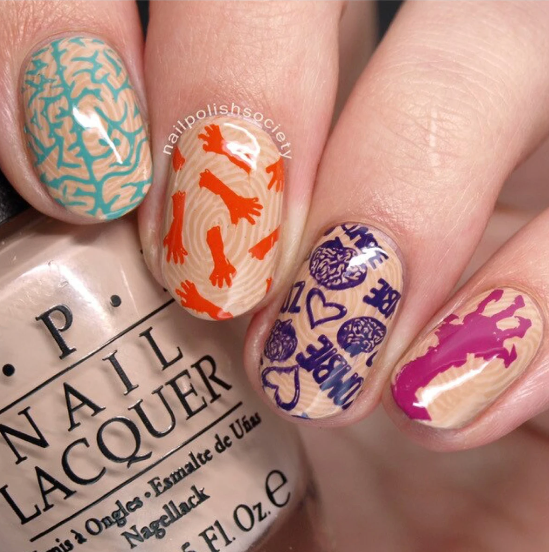 Zombie Love 1 - Special Edition Uber Chic Stamping Plate