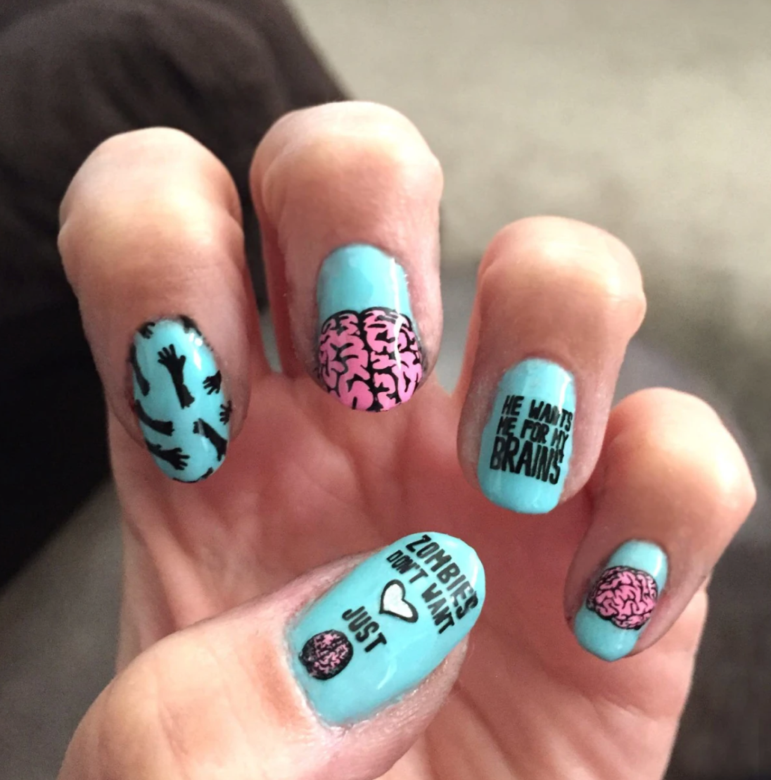 Zombie Love 1 - Special Edition Uber Chic Stamping Plate
