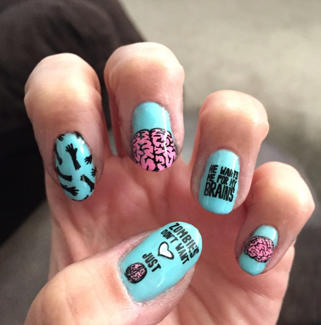 Zombie Love 1 - Special Edition Uber Chic Stamping Plate