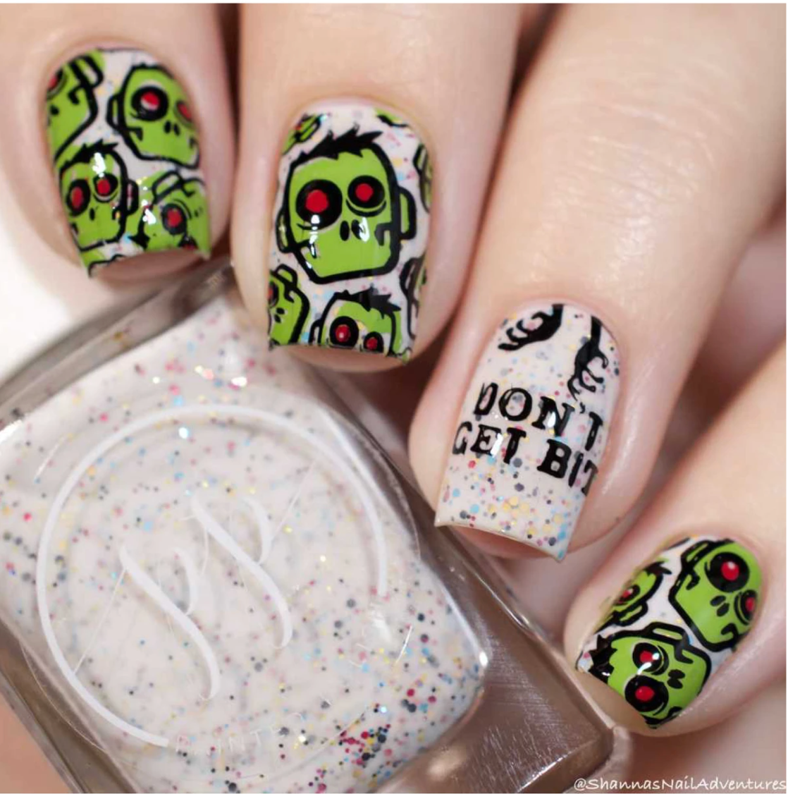 Zombie Love 2 - Uber Chic Stamping Plate