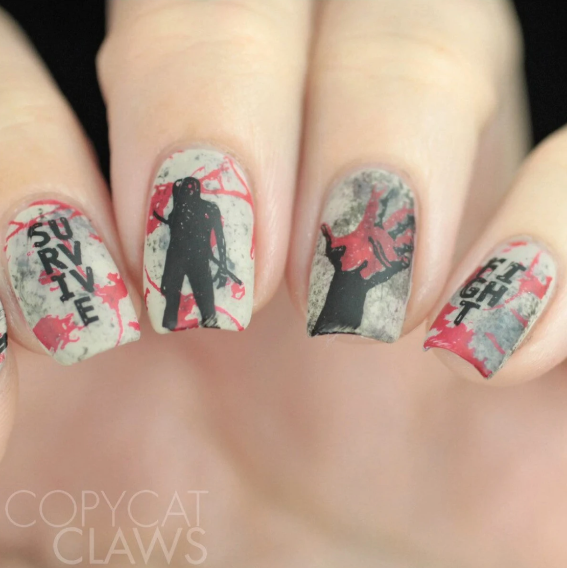 Zombie Love 2 - Uber Chic Stamping Plate