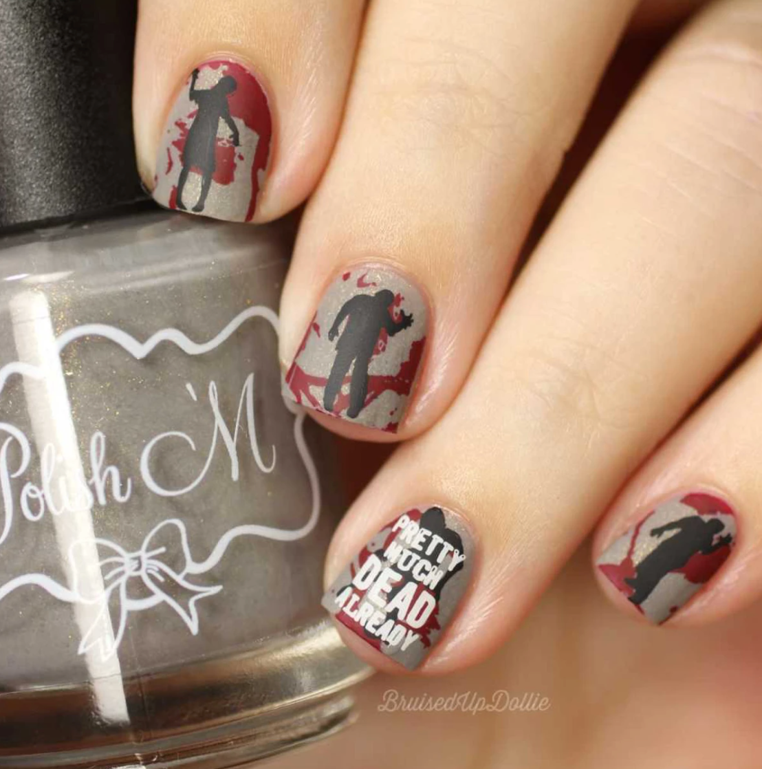 Zombie Love 2 - Uber Chic Stamping Plate