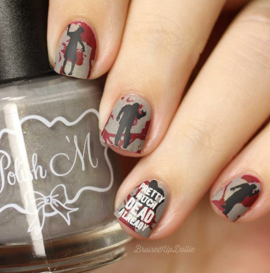 Zombie Love 2 - Uber Chic Stamping Plate
