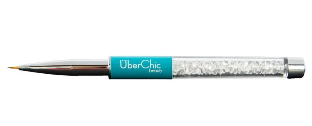 Detail Nail Art Brush (Teal) - Uber Chic