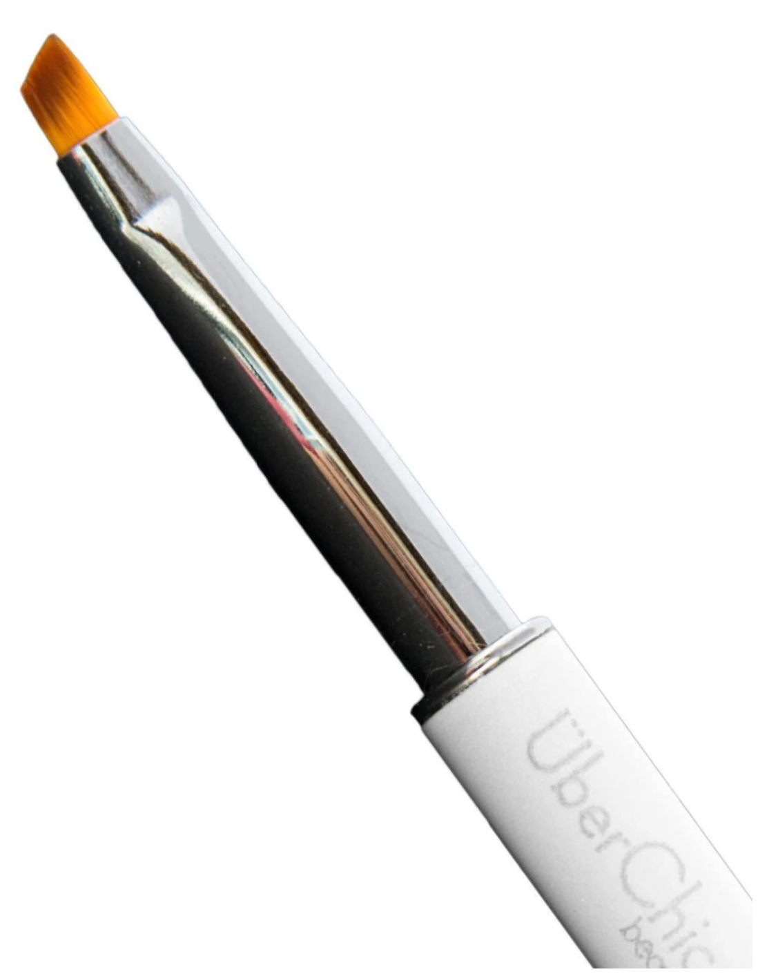 Angled Clean Up Brush (White) - Uber Chic Main image