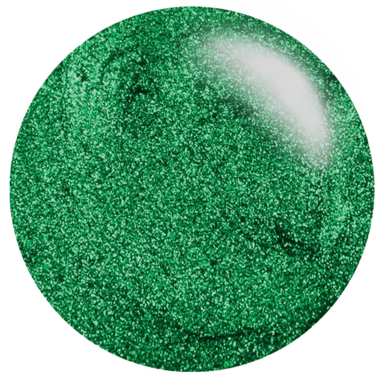 #61 Glitzy Evergreen Stamping Polish