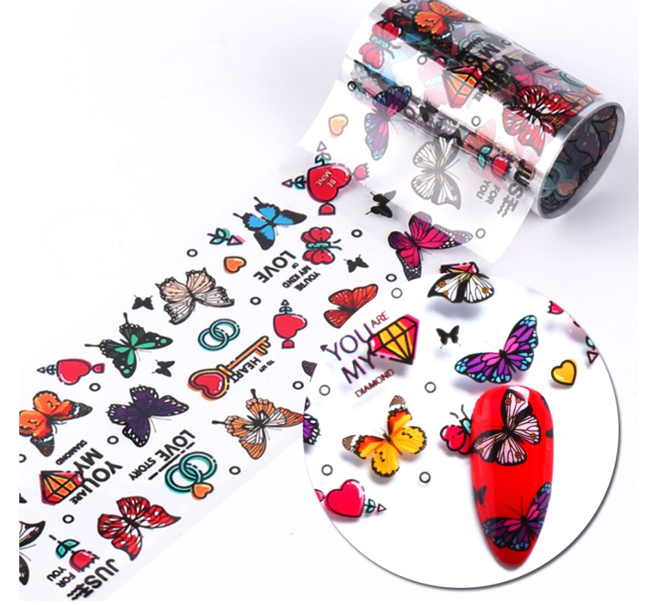 Butterfly Foil Set - 10pc Secondary image