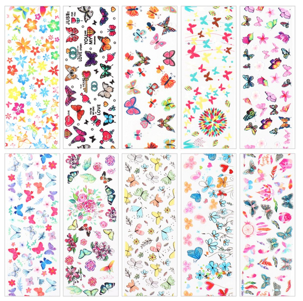 Butterfly Foil Set - 10pc