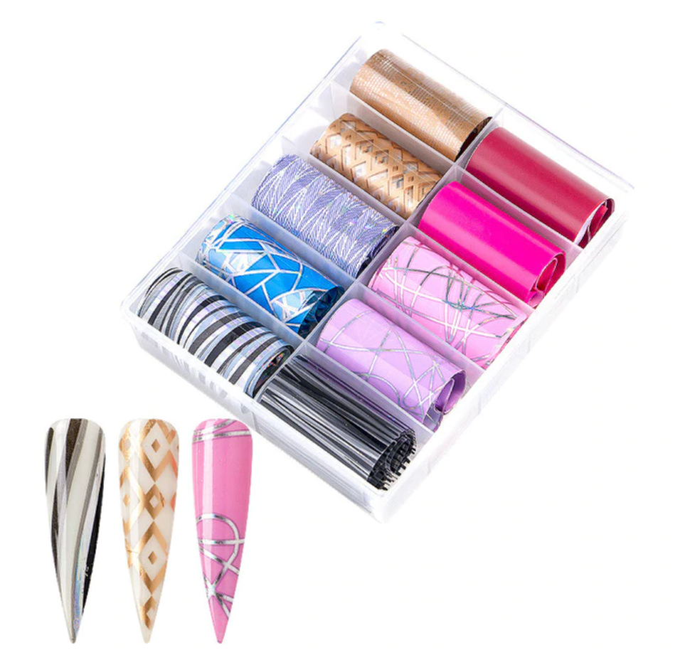 Holo Lines &. Mosaics Foil Set Main image