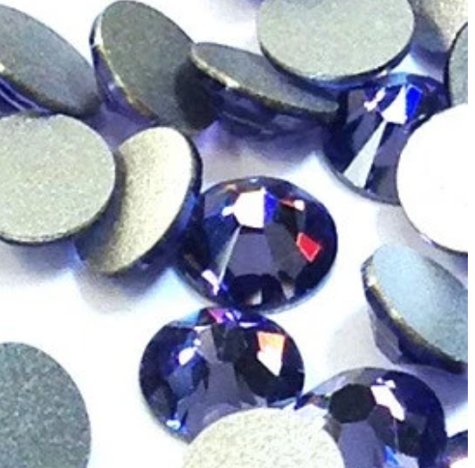 Pave Pack of Crystals - Swarovski® & Preciosa - Tanzanite Main image