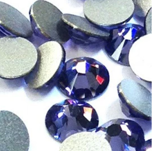 Pave Pack of Crystals - Swarovski® & Preciosa - Tanzanite