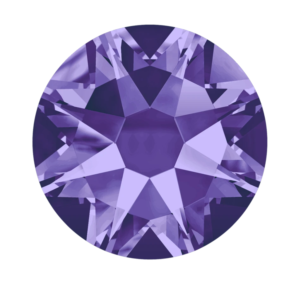 Pave Pack of Crystals - Swarovski® & Preciosa - Tanzanite