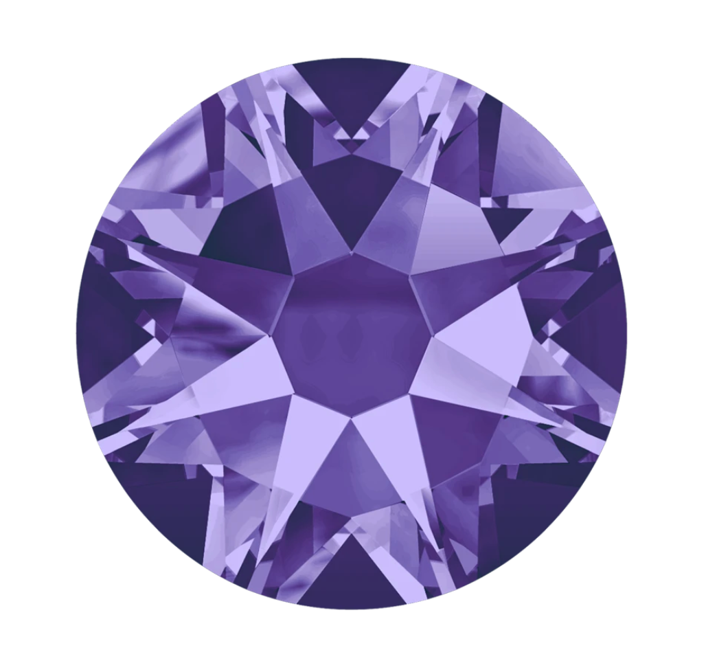 Pave Pack of Crystals - Swarovski® & Preciosa - Tanzanite Secondary image