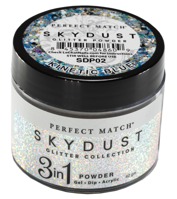 Kinetic Blue - Sky Dust 3 in 1 Powder  #SDP02
