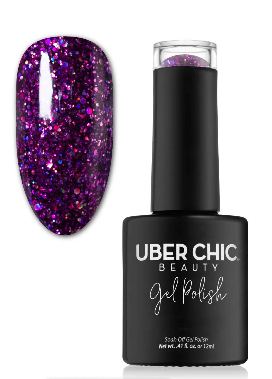 I Put A Spell On You - Glitter Gel Polish - Uber Chic 12ml Main image