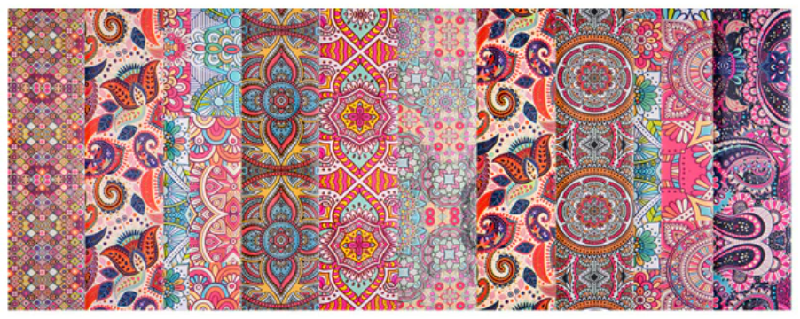 Colorful Mandelas Foil Set Secondary image