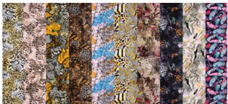Animal Print Mashup 10 Piece Foil Set Secondary image