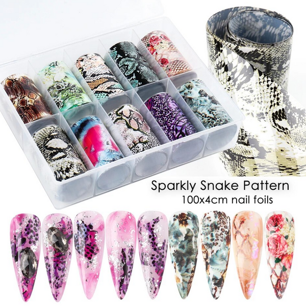Go Wild!  Foil Set of 10 -  Clear Foil Set