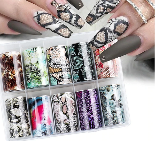 Go Wild!  Foil Set of 10 -  Clear Foil Set