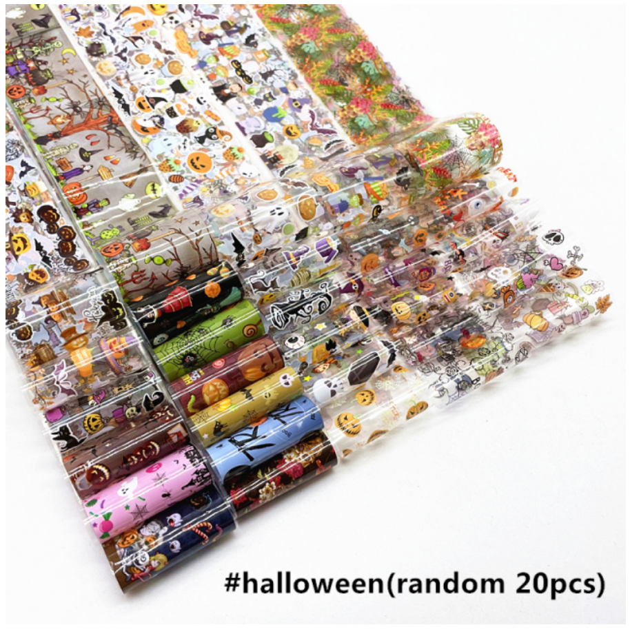 20 Piece Foil Sampler - Halloween Secondary image