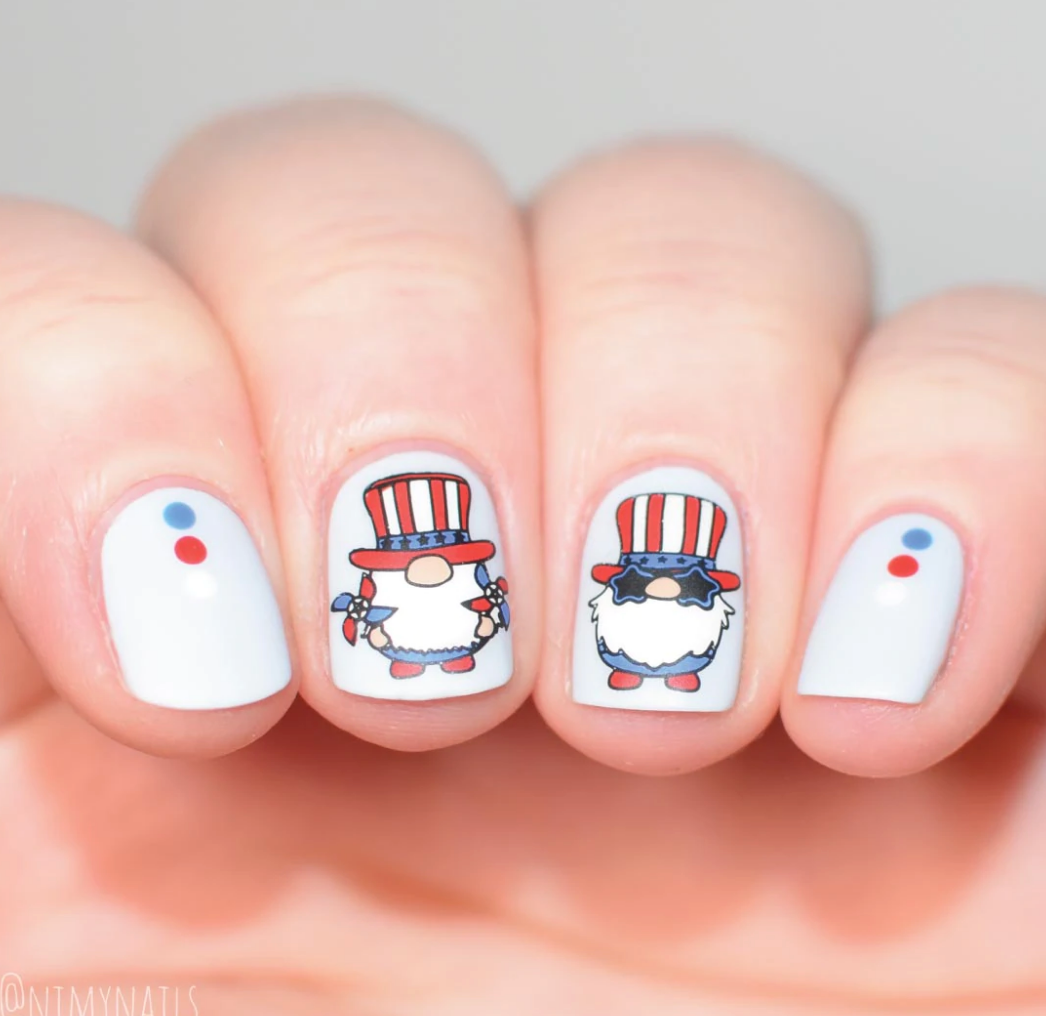 Fourth of July 2- Uber Chic Mini Stamping Plate Secondary image