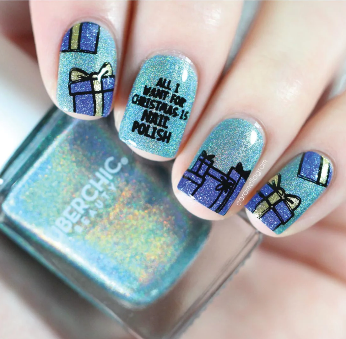 Merry & Bright - Uber Chic Stamping Plate