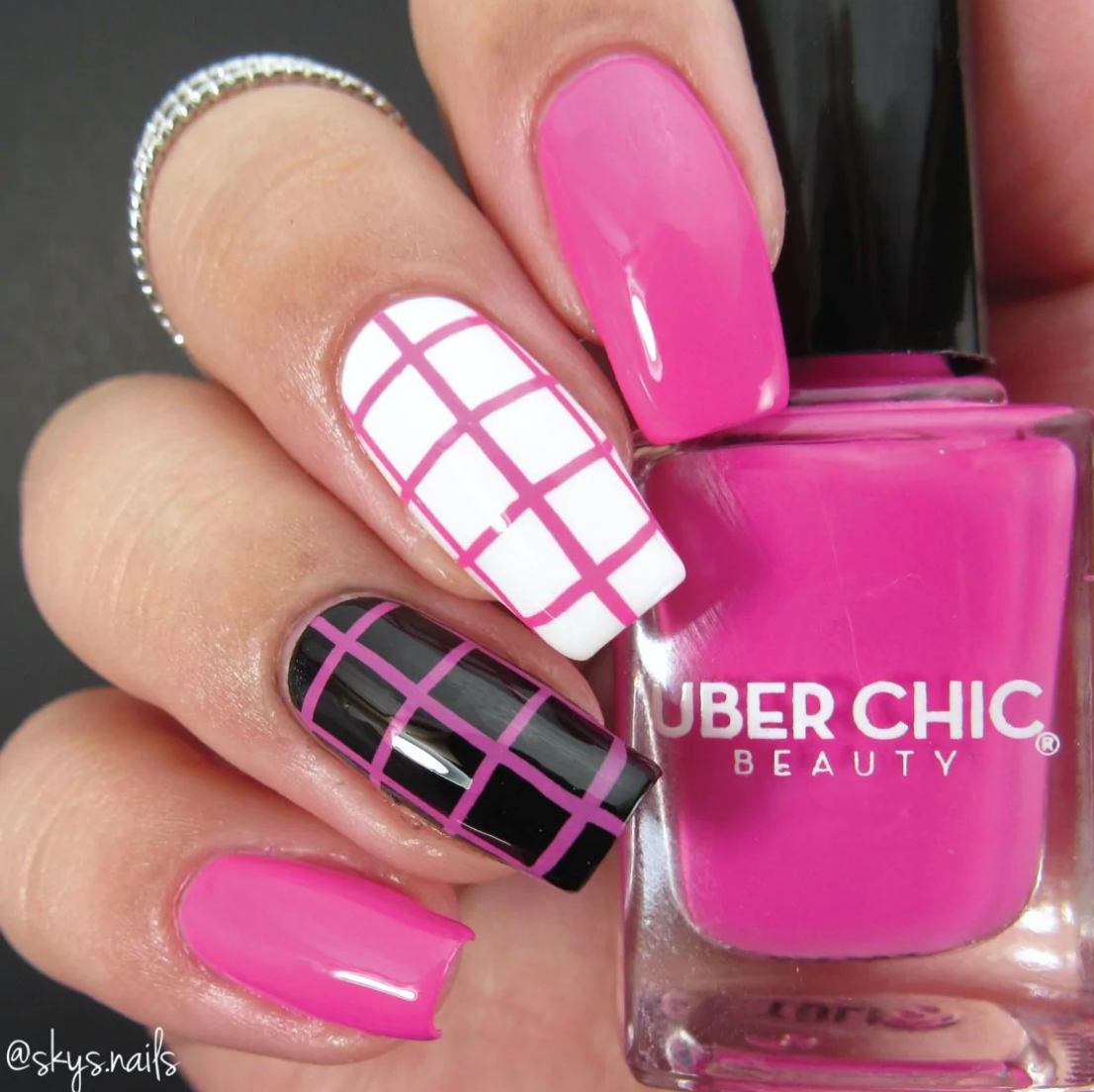 Kiss Me On My Tulips - Stamping Polish - Uber Chic 12ml