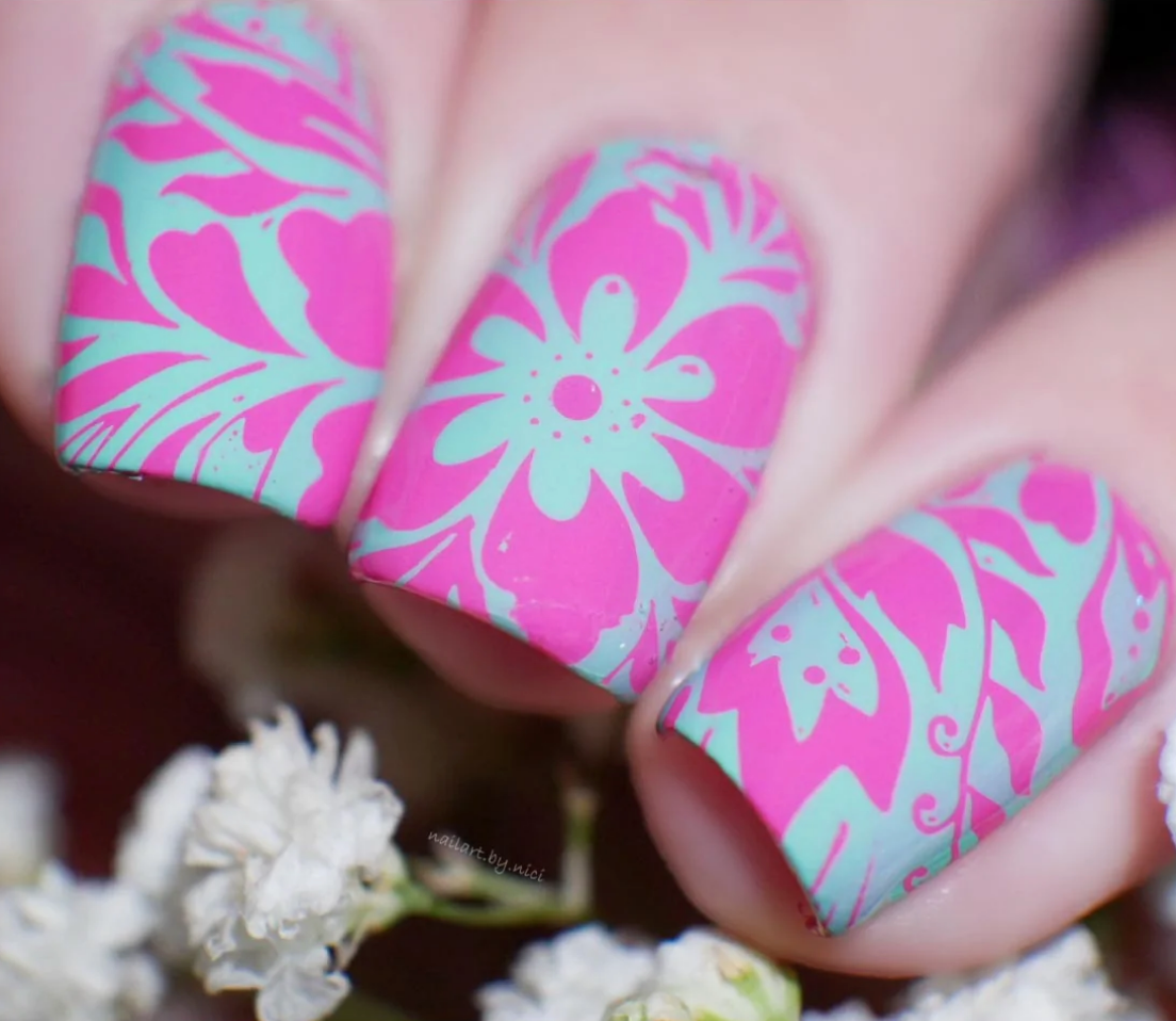 Kiss Me On My Tulips - Stamping Polish - Uber Chic 12ml Secondary image