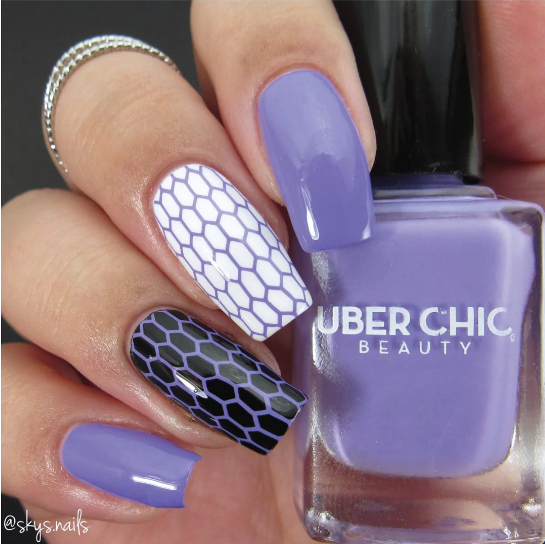 There Is Nothing Lilac - Stamping Polish - Uber Chic 12ml Secondary image