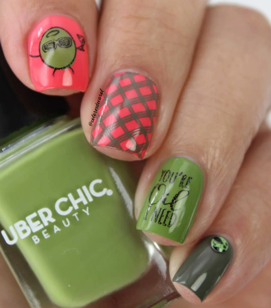 Olive You - Stamping Polish - Uber Chic 12ml Secondary image