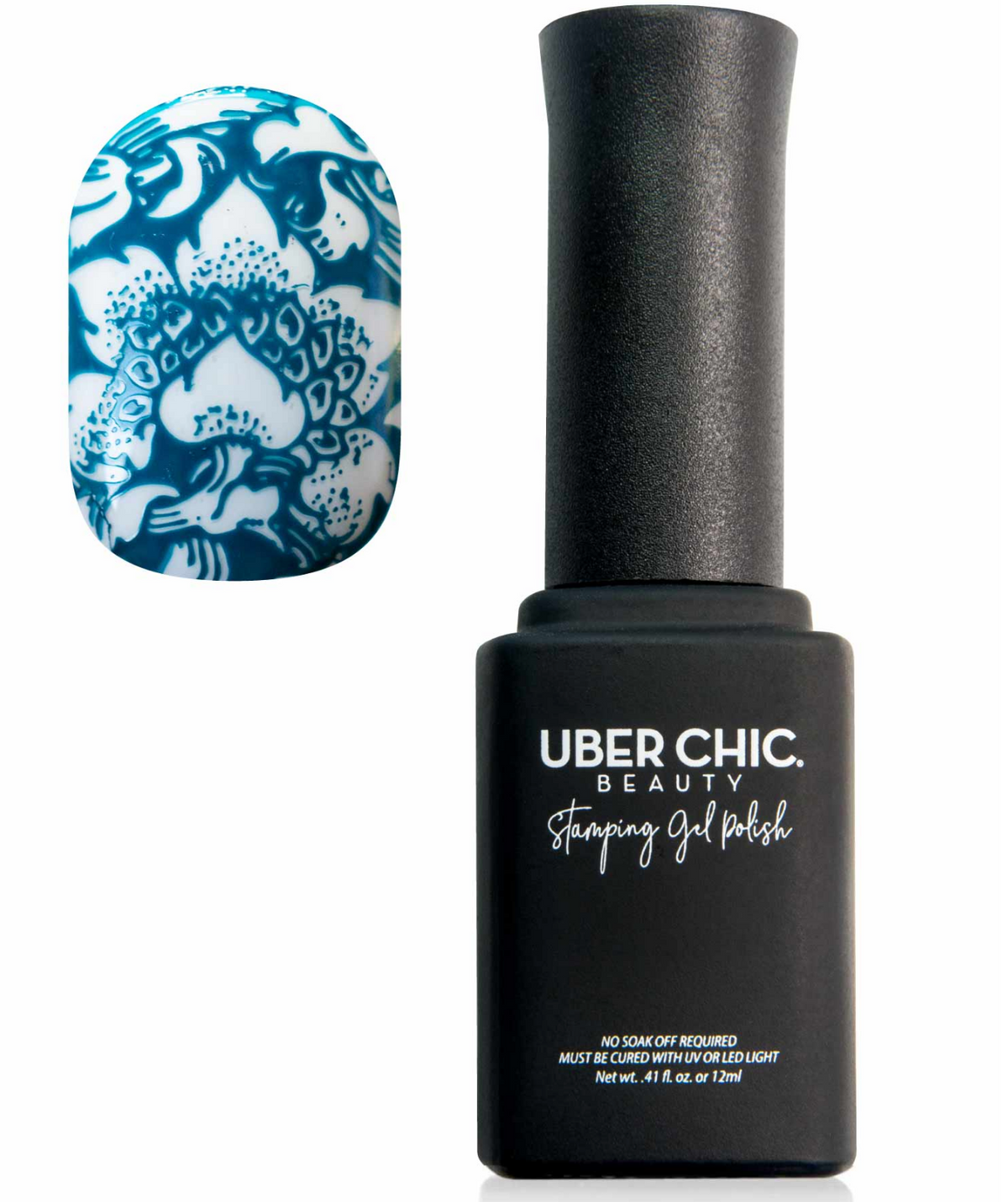 Teal of the Ball - Stamping Gel Polish - Uber Chic 12ml Main image
