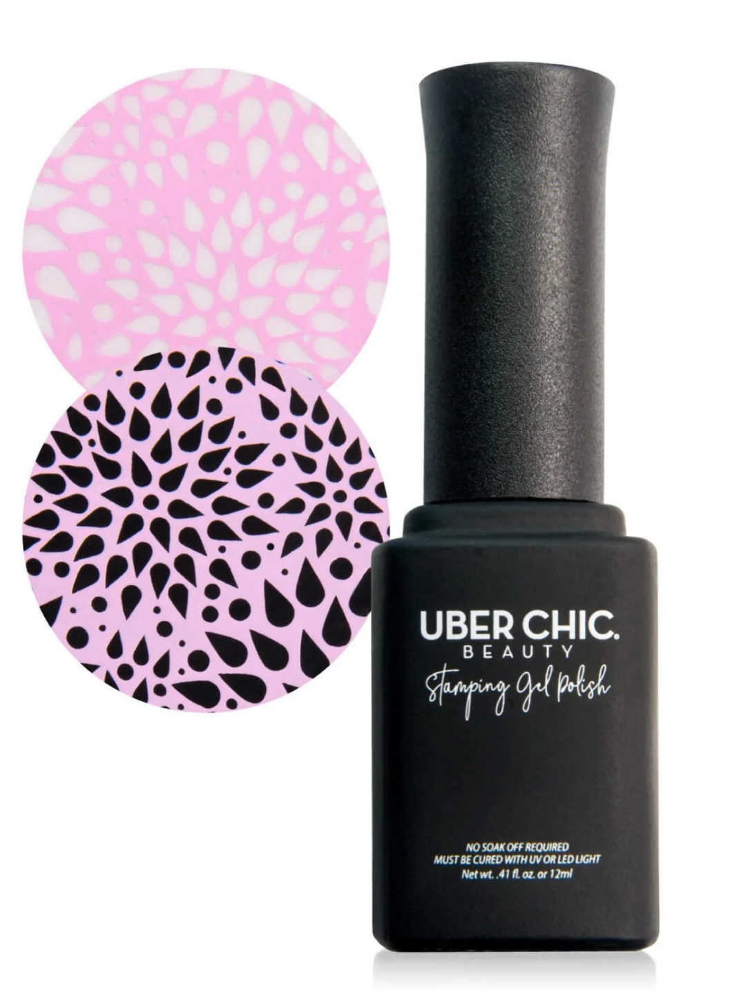 Chic to Be Pink - Stamping Gel Polish - Uber Chic 12ml Main image