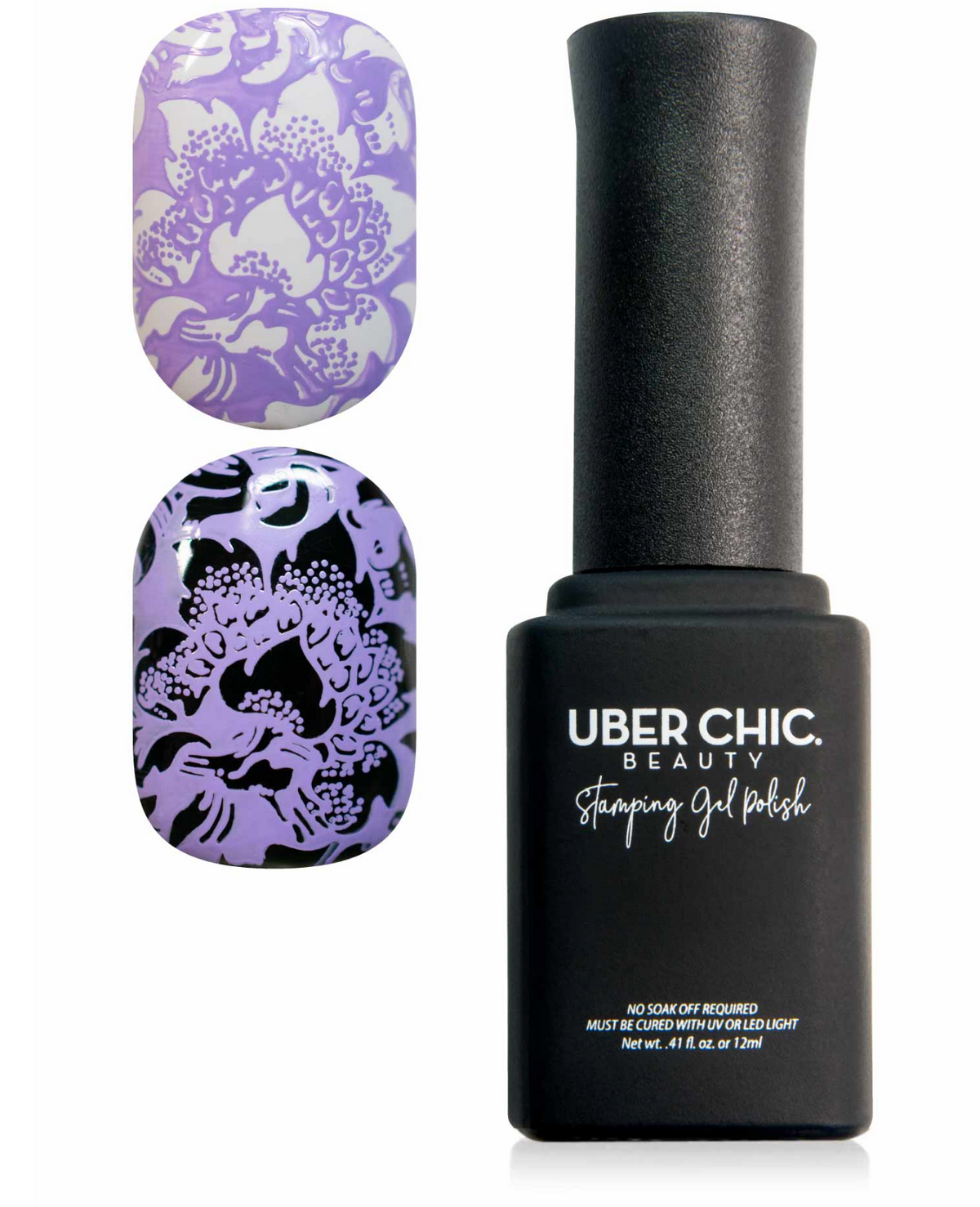 Lilacs in London - Stamping Gel Polish - Uber Chic 12ml Main image