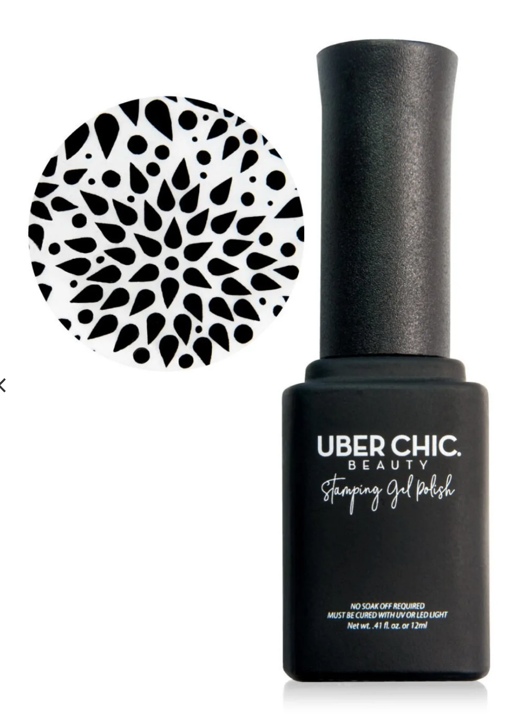 Essential White GEL - Stamping Gel Polish - Uber Chic 12ml Main image